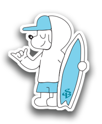DOG style sticker SB